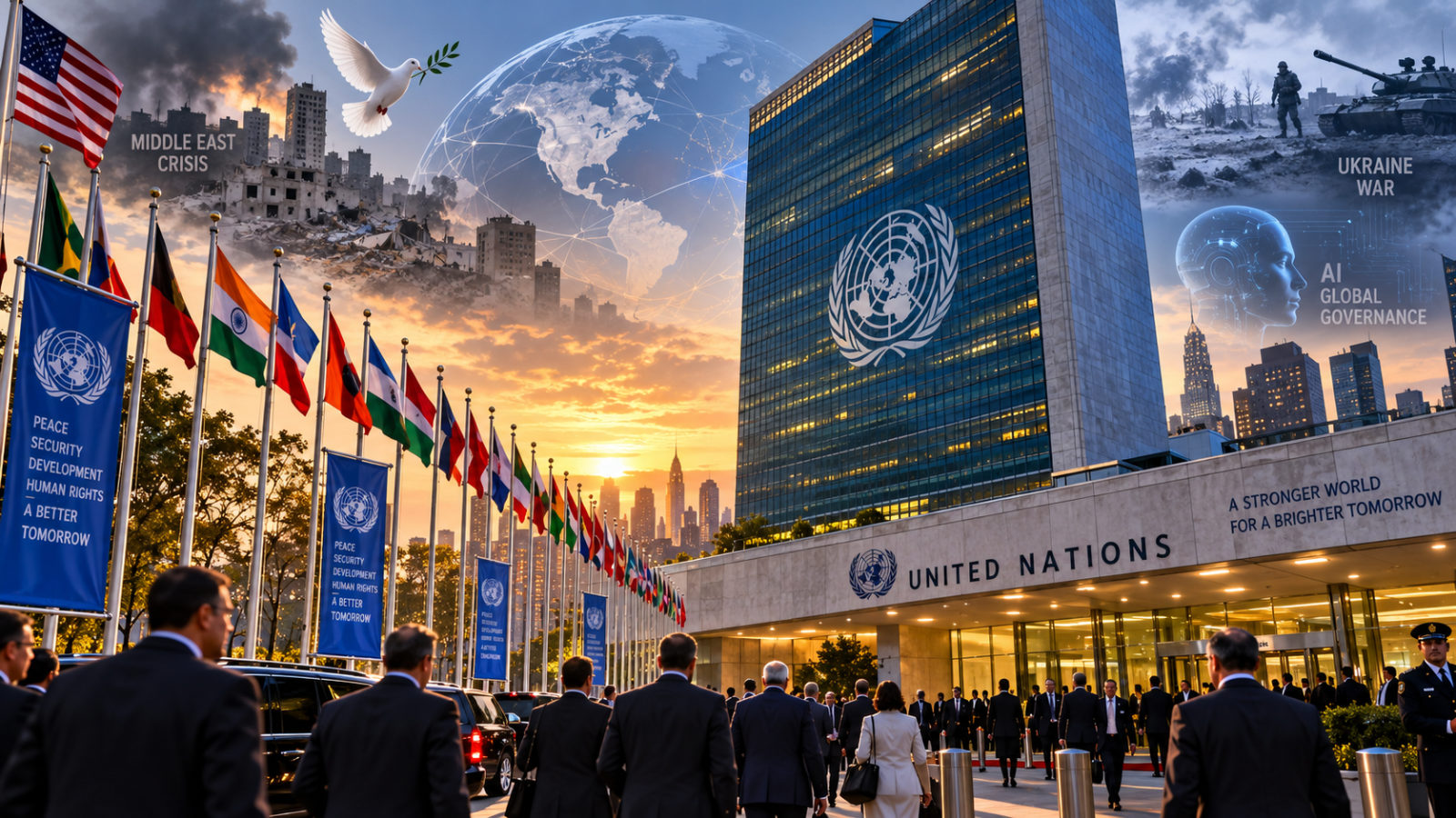 General Assembly 2026: Middle East, Ukraine and AI Dominate Global Agenda