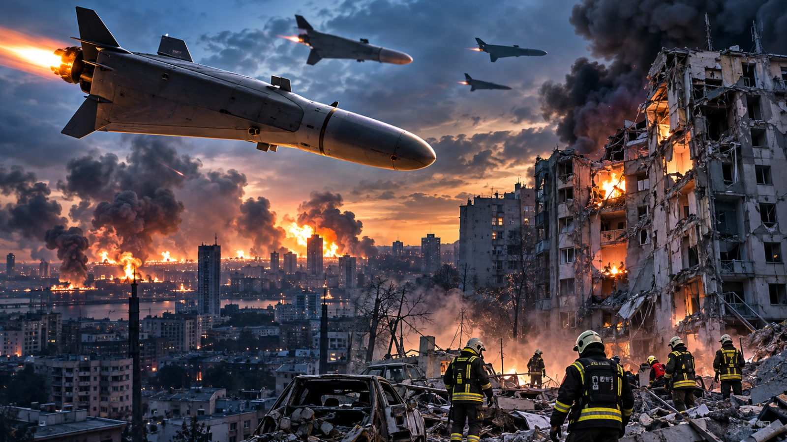 Russia Intensifies Ukraine War with Faster Jet-Powered Drone Strikes