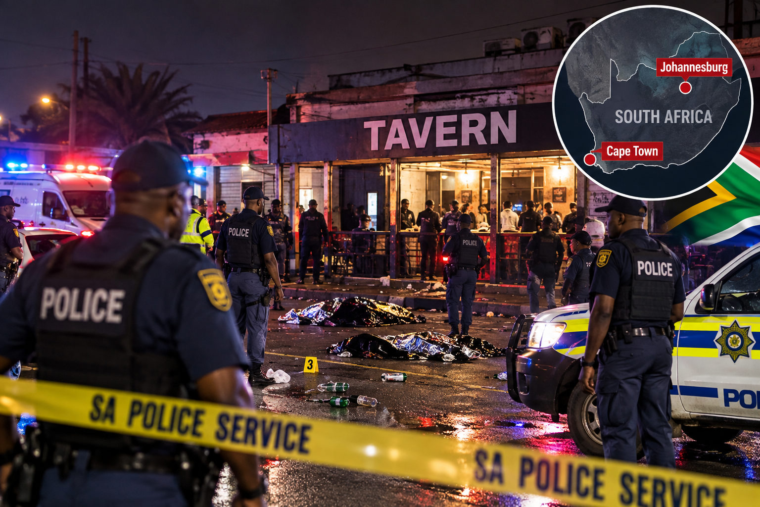 South Africa Mass Shootings Leave 27 Dead in Johannesburg and Cape Town