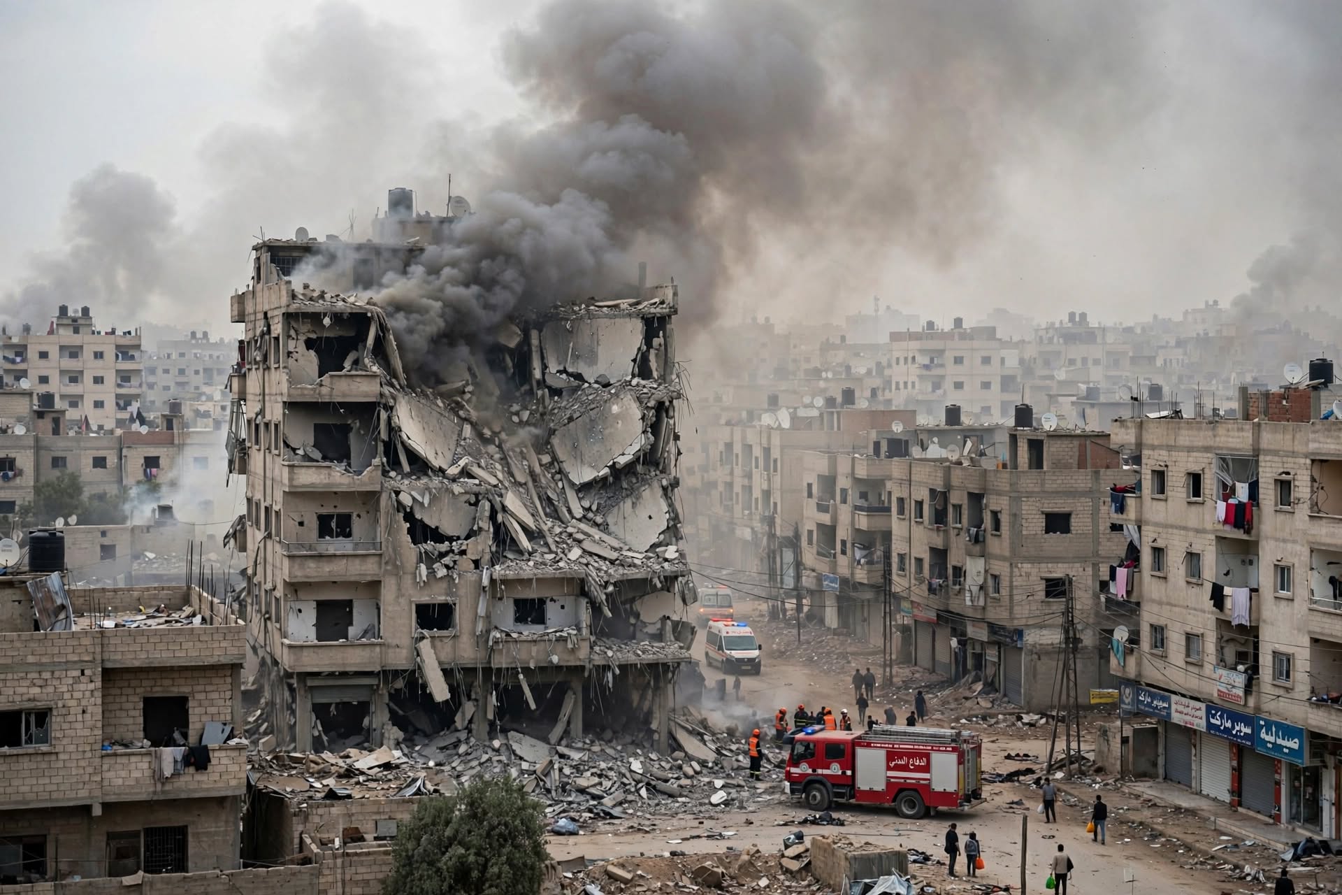 Israeli Strike Kills 5 in Gaza Amid Truce Violations