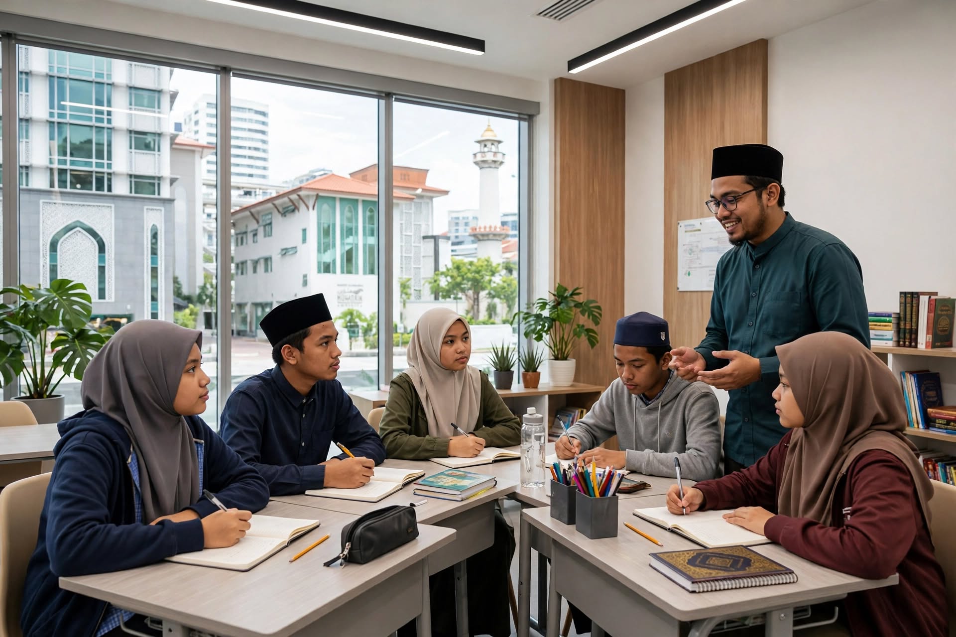Singapore Tightens Islamic Teaching Rules for 10+ Students