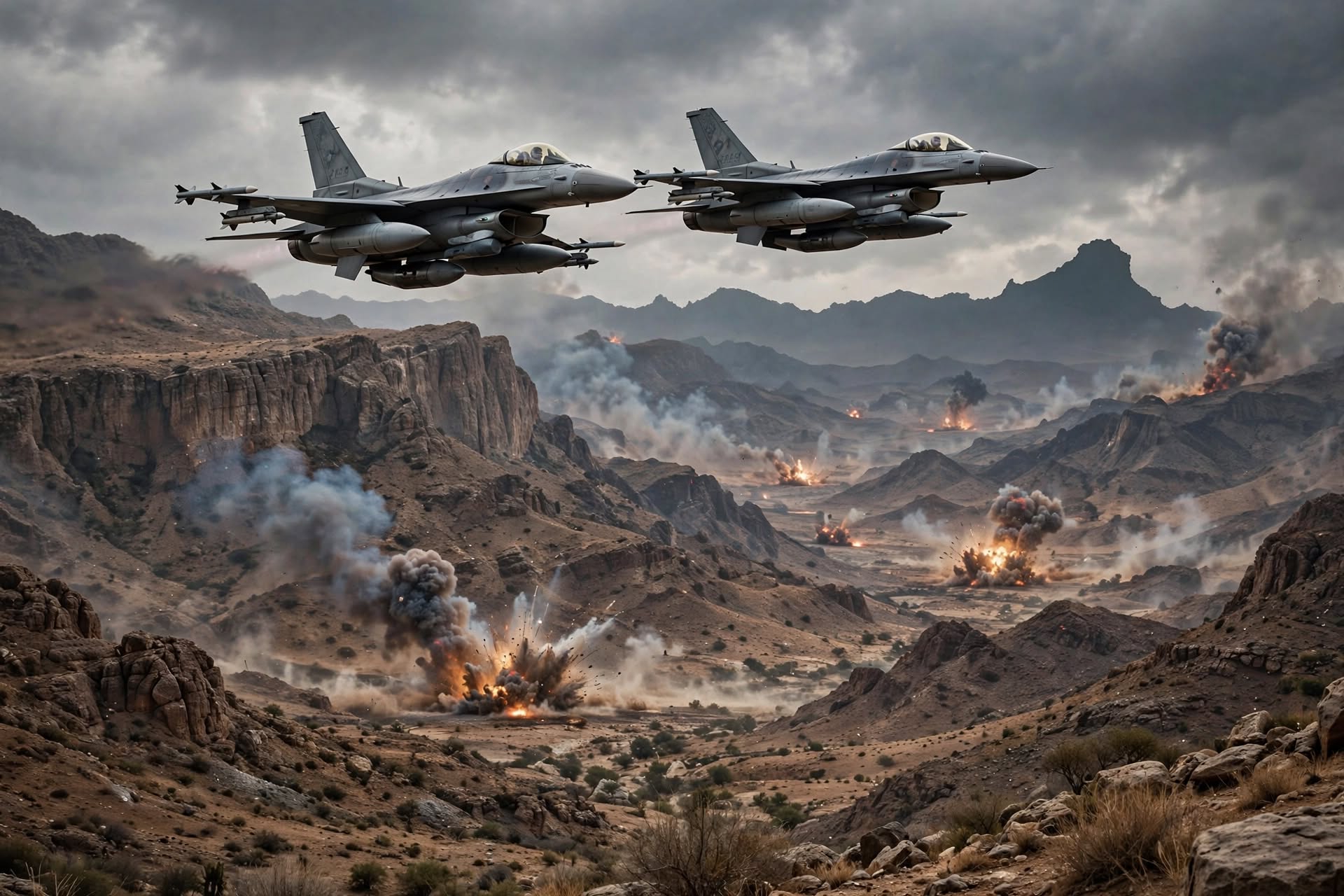 Saudi Coalition destroys 82 Houthi targets in Yemen