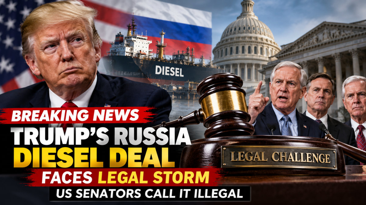 Trump’s Russia Diesel Deal Faces Legal Challenge | US News