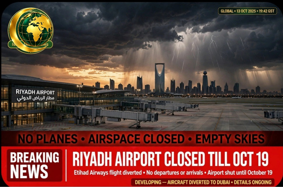 Riyadh Airport Closed Till Oct 19: Etihad Extends Flight Cancellations After Houthi Attacks