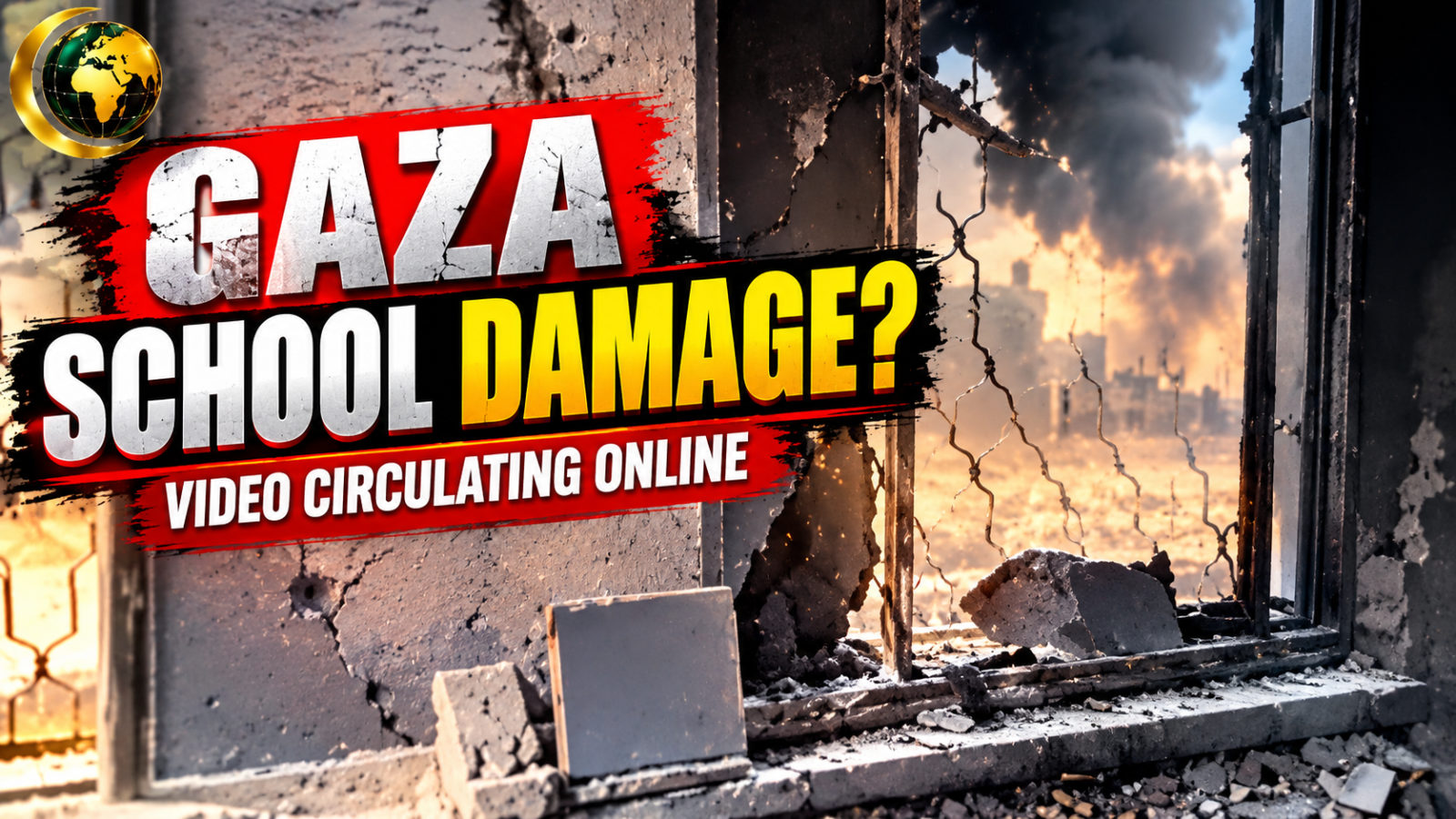 Gaza Mosque Attack: Israeli Forces Accused of Damaging a Place of Worship | Breaking News