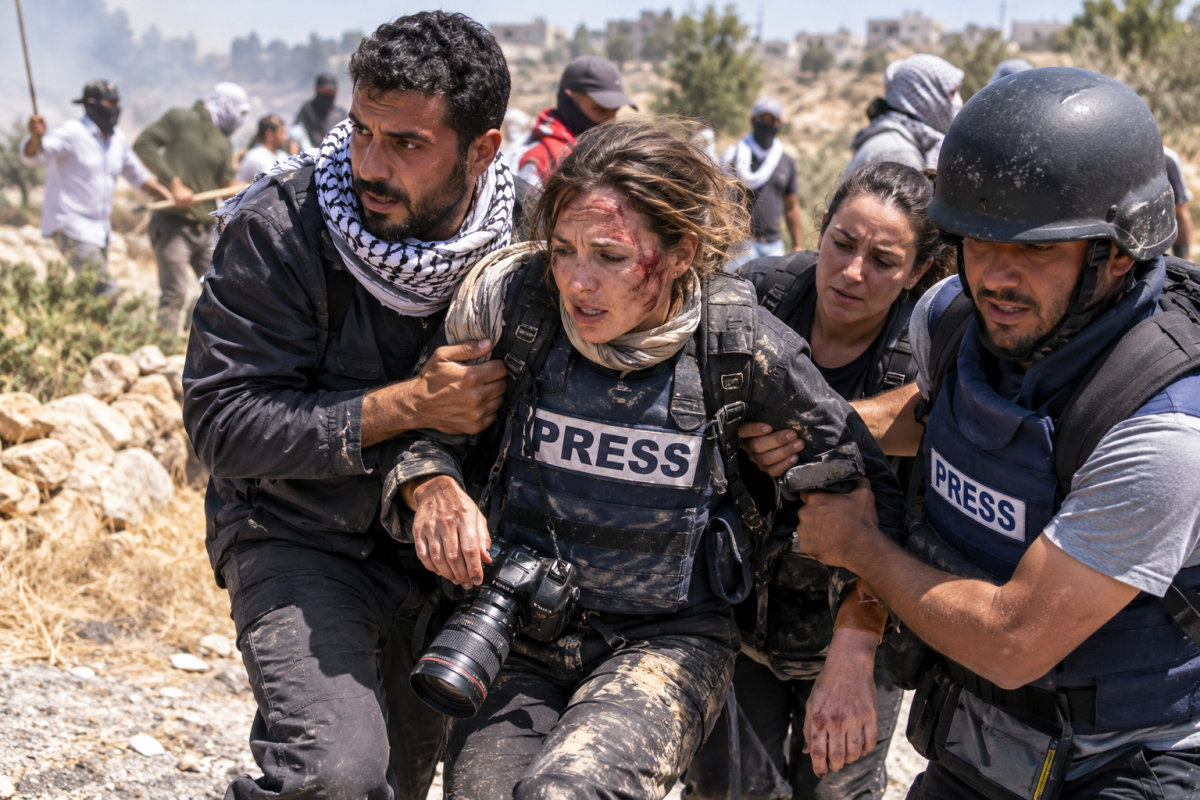 Heidi Levine Rescued After Reported Settler Attack Near Ramallah | West Bank News